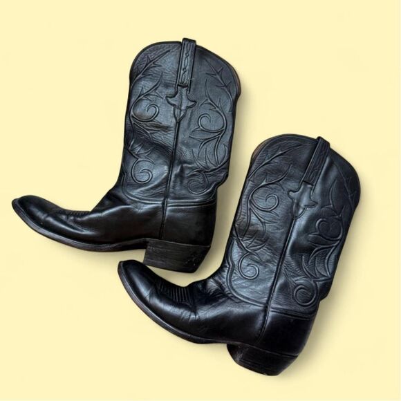 lucchese Other - Lucchese Unisex Black Cowboy Boots